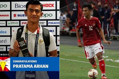 Sosok Pratama Arhan, Bek Kiri Timnas Indonesia Pemain Muda Terbaik Piala AFF 2020