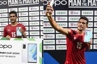 Ricky Kambuaya, Borong Man of The Match di Laga Perdana Indonesia dan Final AFF 2020