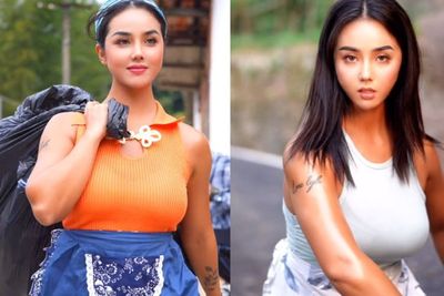 Mengenal Huna Onao Influencer Cantik Berotot yang Sosoknya Viral di Media Sosial
