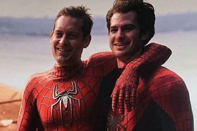 Tak Mau Spiderman: No Way Home Bocor, Andrew Garfield Nonton Premiere di Bioskop