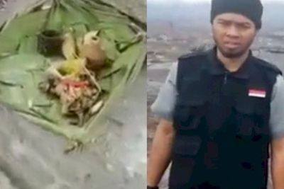 Buru Pria Penendang Sesajen di Semeru, Polda Jatim Bentuk Tim Khusus
