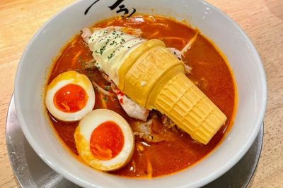 Unik! Restoran Jepang Ini Sajikan Ramen dengan Toping Es Krim