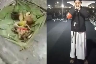 Rekam Jejak Lelaki Penendang Sesajen di Semeru, Diduga Pernah Kumandangkan Azan di Monas