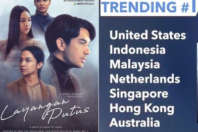 Keren! Serial Layangan Putus Trending di 25 Negara di Dunia, Nomor #1 di AS dan Jepang