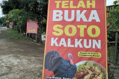 Soto Ayam Udah Biasa, Pernah Coba Soto Kalkun? Rendah Kolesterol, Lho!
