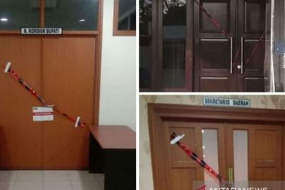 Bupati Kena OTT, Rumah Dinas dan Ruangan Pemkab Penajam Paser Utara Disegel KPK