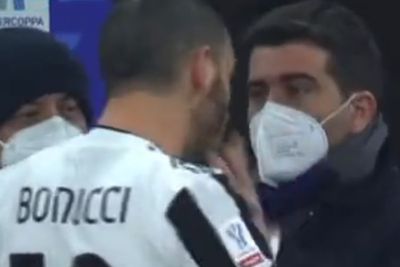 Viral Video Bonucci Ribut dengan Staf Inter Usai Kalah di Final Piala Super Italia