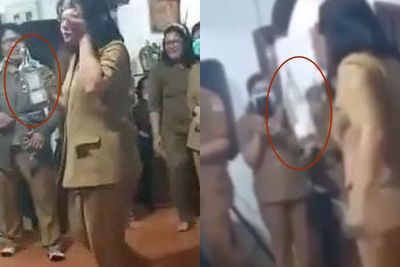 Viral, ASN Wanita di Humbahas Tenggak Miras sambil Joget di Ultah Kadinkes