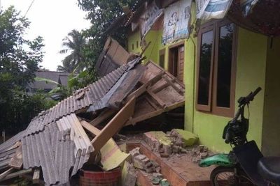 Puluhan Rumah di Pandeglang Rusak Parah Akibat Gempa 6,7 SR