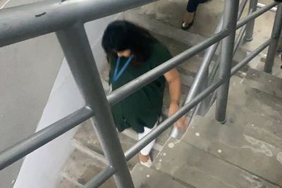 Viral Ibu Hamil Turun Tangga dari Lantai 17 saat Gempa di Jakarta