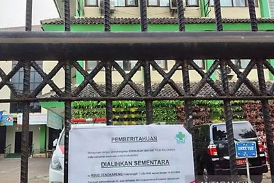 Dinding RSUD Kalideres dan Kantor Wali Kota Jaktim Retak akibat Gempa