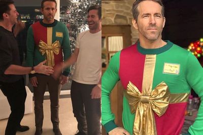 Setelah Di-bully, Ryan Reynolds Galang Dana & Kumpulkan Rp12 miliar Lewat Sweater Jeleknya