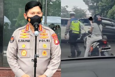 Viral Perempuan Acungkan Jari Tengah ke Polantas, Polda Metro Turun Tangan