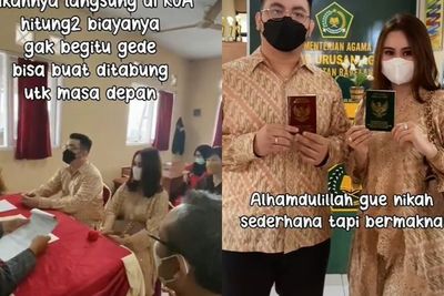 Kisah Pasangan Pilih Menikah Sederhana di KUA, Hilangkan Gengsi Demi Kebahagiaan