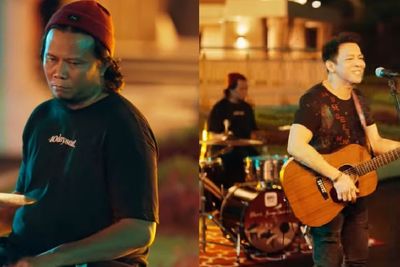 Kejutan dari NOAH, Reza Kembali Jadi Drummer di Video Musik Menghapus Jejakmu