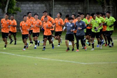 FOTO: Pemusatan Latihan Timnas Indonesia di Bali Jelang Hadapi Timor Leste