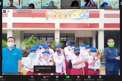 SDI PB Soedirman Berhasil Konservasi 900 Liter Air Hujan, Juara Proyek Mizu 2021