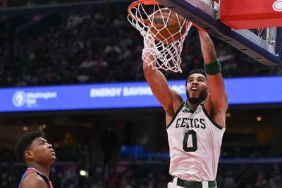 Man of The Match: Jayson Tatum Cetak Poin Terbanyak saat Celtics bungkus Wizards