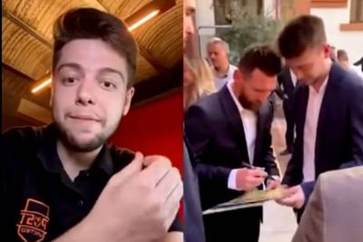 Jika Harimu Terasa Sial, Bayangkan Apa yang Dirasakan Pria Ini saat Ketemu Messi