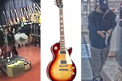Seorang Pria Curi Gitar Gibson Les Paul Seharga Rp115 Juta, Memasukkannya ke dalam Celana