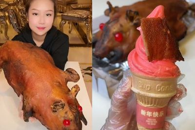 Bukan Main, Sisca Kohl Bikin Es Krim dari Babi Panggang, Netizen: Beneran Gak Bisa Coba