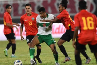 8 Pemain Positif Covid-19, Timnas Indonesia Taklukkan Timor Leste 3 Gol tanpa Balas