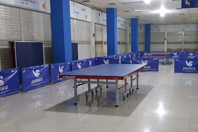 Pertama di Indonesia! Pusat Latihan Tenis Meja, tapi di Dalam Terminal?