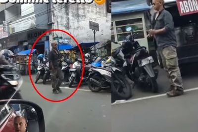 Viral Pria Botak Gayanya Mirip Dominic Toretto Fast & Furious , Diduga Tukang Parkir