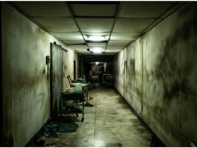 Penampakan Sosok Mengerikan Terekam Saat Pria Ini Uji Nyali di Rumah Sakit