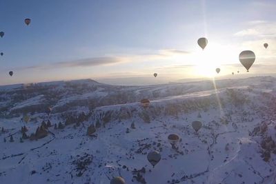 Hamparan Salju Cappadocia Epic Bak Negeri Dongeng, Intip Keindahannya di Musim Dingin