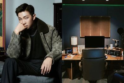 Menengok Studio Pribadi RM BTS, Dipenuhi Karya Seni Keren Seperti di Rumahnya