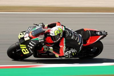 Update MotoGP Mandalika: Aleix Espargaro Tiru Gaya Boncengan ala emak-emak