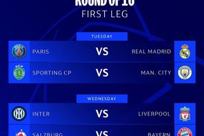 Jadwal Liga Champions 16-17 Februari 2022: PSG vs Real Madrid hingga Inter vs Liverpool