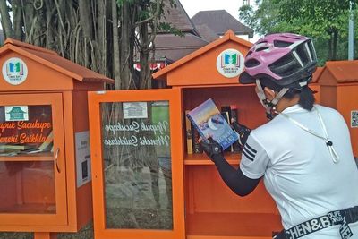 Begini Bentuk Perpustakaan Paling Mini! Kutu Buku Pasti Betah di Sini
