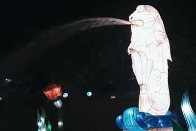 Dulunya Kumuh dan Gelap, Kini Jadi Taman Penuh Lampion! Lokasinya Dekat Ibu Kota Baru
