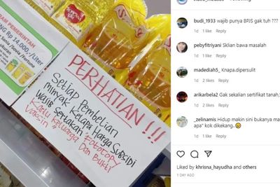 Viral Beli Minyak Goreng Harus Pakai Bukti Vaksin dan Fotokopi KK, Netizen Bereaksi