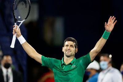 Kembali Beraksi, Novak Djokovic Tundukkan Petenis Muda di Dubai