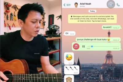 Ariel NOAH Terima Tantangan Nyanyikan Lagu Bintang di Surga dalam Bahasa Prancis!