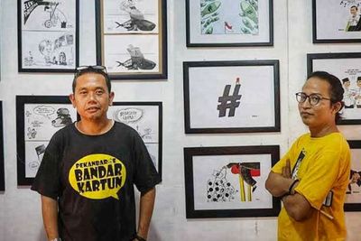 Viral, Kartunis Pekanbaru Menang Lomba Karikatur Dunia Kalahkan 47 Negara!