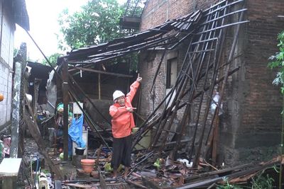 201 Rumah di Jepara Hancur Diterjang Angin Puting Beliung