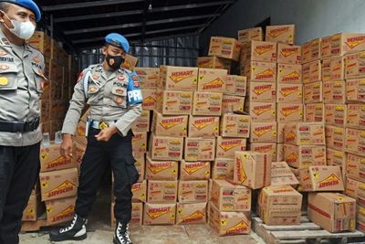 Polisi Belum Tetapkan Tersangka Penimbun 24 Ribu Liter Minyak Goreng di Banten