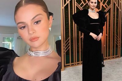 Momen Selena Gomez Nyeker Bacakan Nominasi SAG Awards 2022, Terpeleset di Red Carpet