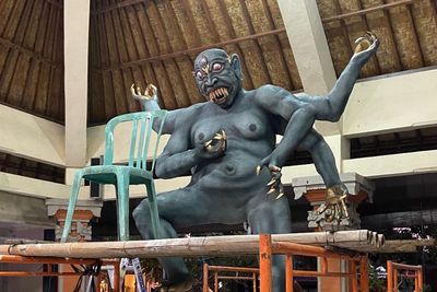 Ini Arti Mahakala, Ogoh-Ogoh Terseram yang Siap Diarak Jelang Nyepi di Bali
