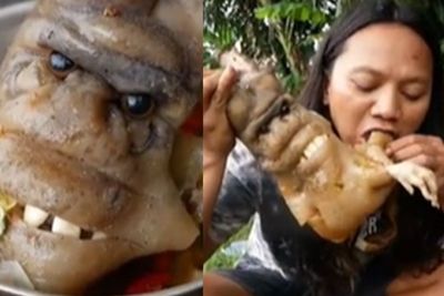 Heboh Pria Gondrong Rebus Makhluk Aneh Disebut Raja Jin, Mata dan Giginya seperti Manusia