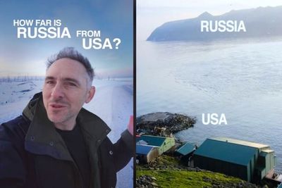 Penganut Teori Bumi Datar tak akan Percaya, Rusia Bisa Dilihat Langsung dari AS