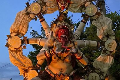 Pawai Ogoh-Ogoh Meriahkan Malam Nyepi di Bali
