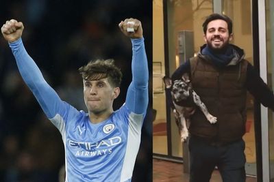 Dekat dengan Bek Man City, Bernardo Silva Namai Anjingnya John Stones
