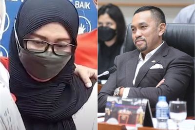 Ibu Adam Deni Menangis Memohon Maaf ke Ahmad Sahroni, Minta Anaknya Dibebaskan