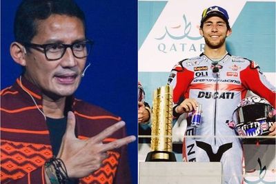 Enea Bastiani Finish Tercepat di MotoGP Qatar, Sandi Uno: Bagus untuk Indonesia