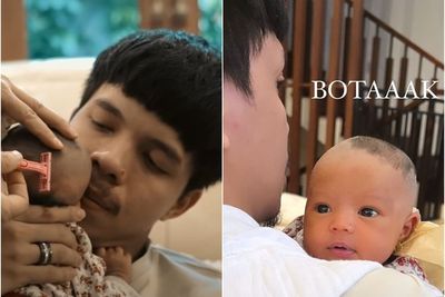 Momen Baby Ameena Dibotak, Atta dan Aurel Histeris sampai Tak Berani Lihat